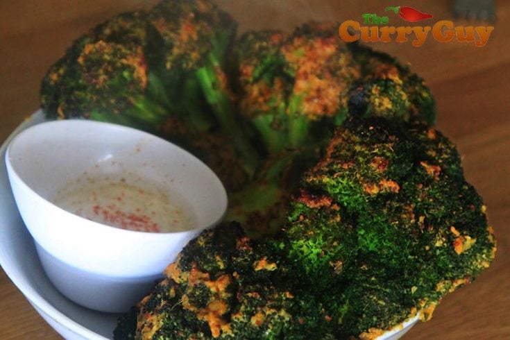 Garlic & Mustard Roast Broccoli