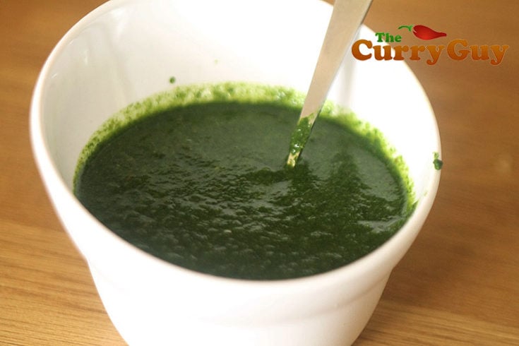 Spicy Coriander Chutney