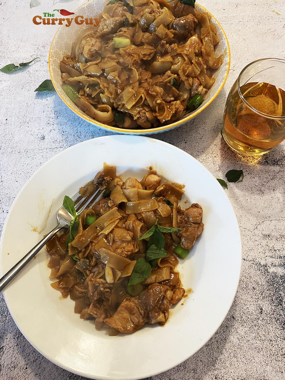 Thai drunken noodles