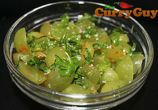 Cold Spiced Grapes - A Traditional Bangladeshi Recipe