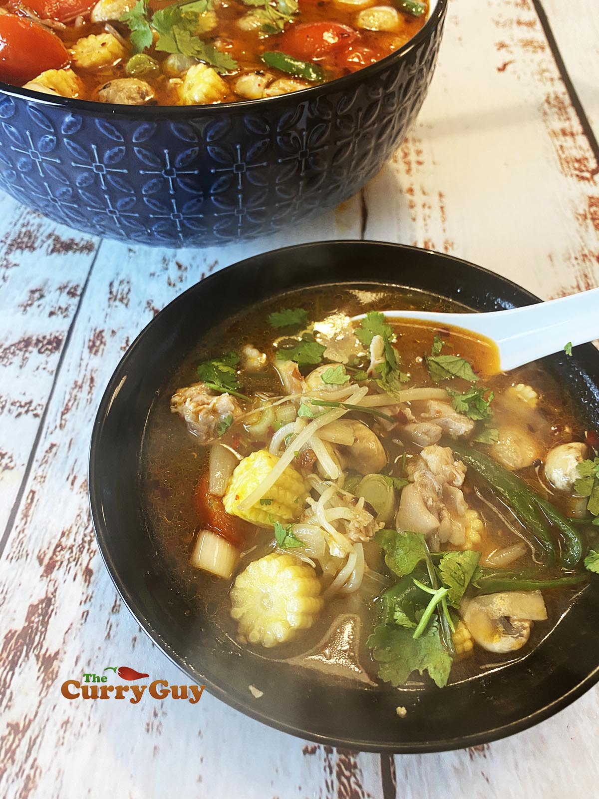 tom yum gai soup