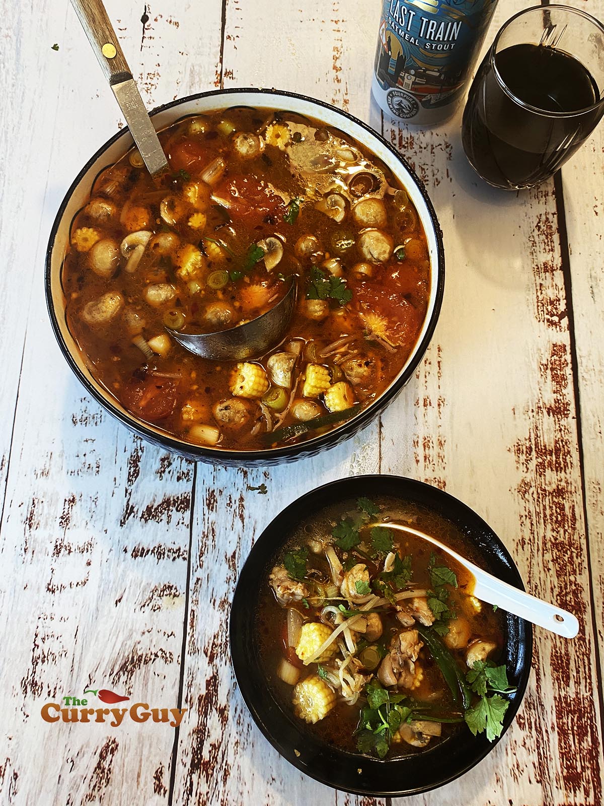 tom yum gai soup