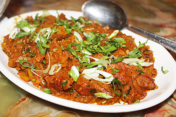 British Indian Restaurant Recipes - Duck Haas Patha Kobi 