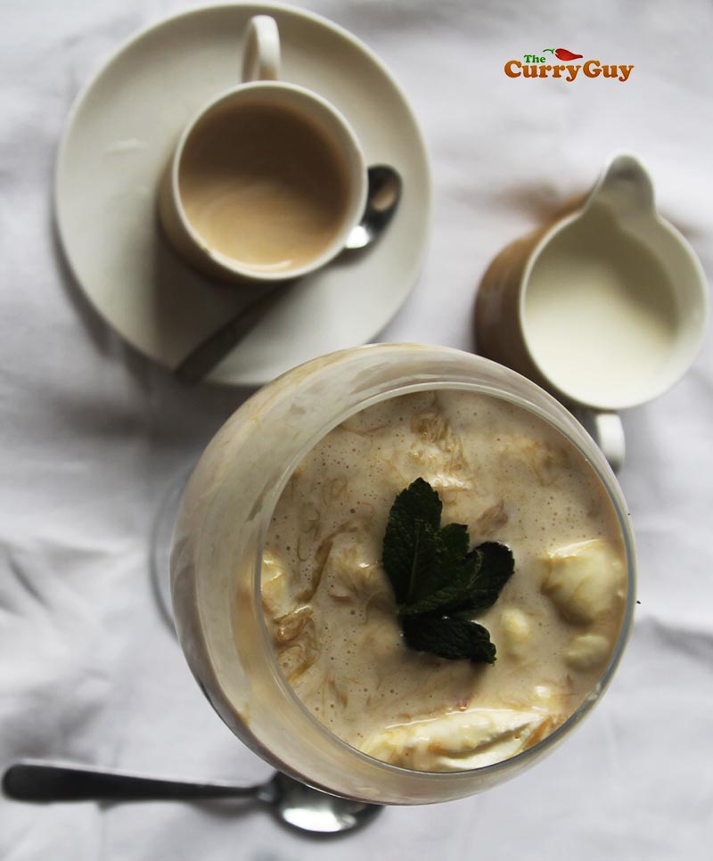 Rhubarb spring time dessert