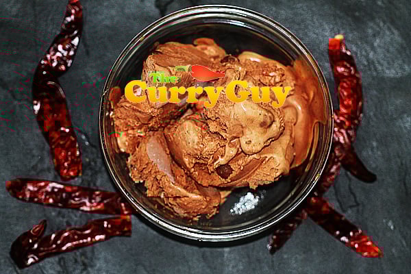 Chilli chocolate ice cream