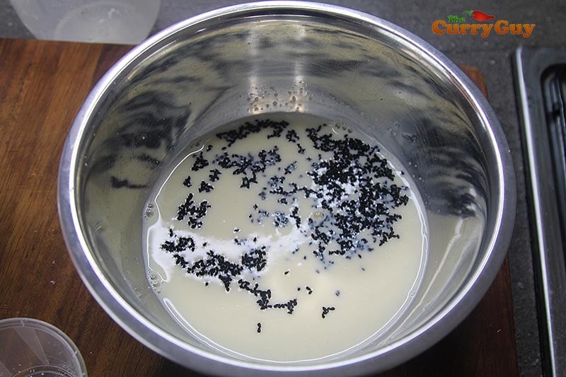 liquid needed for naan dough