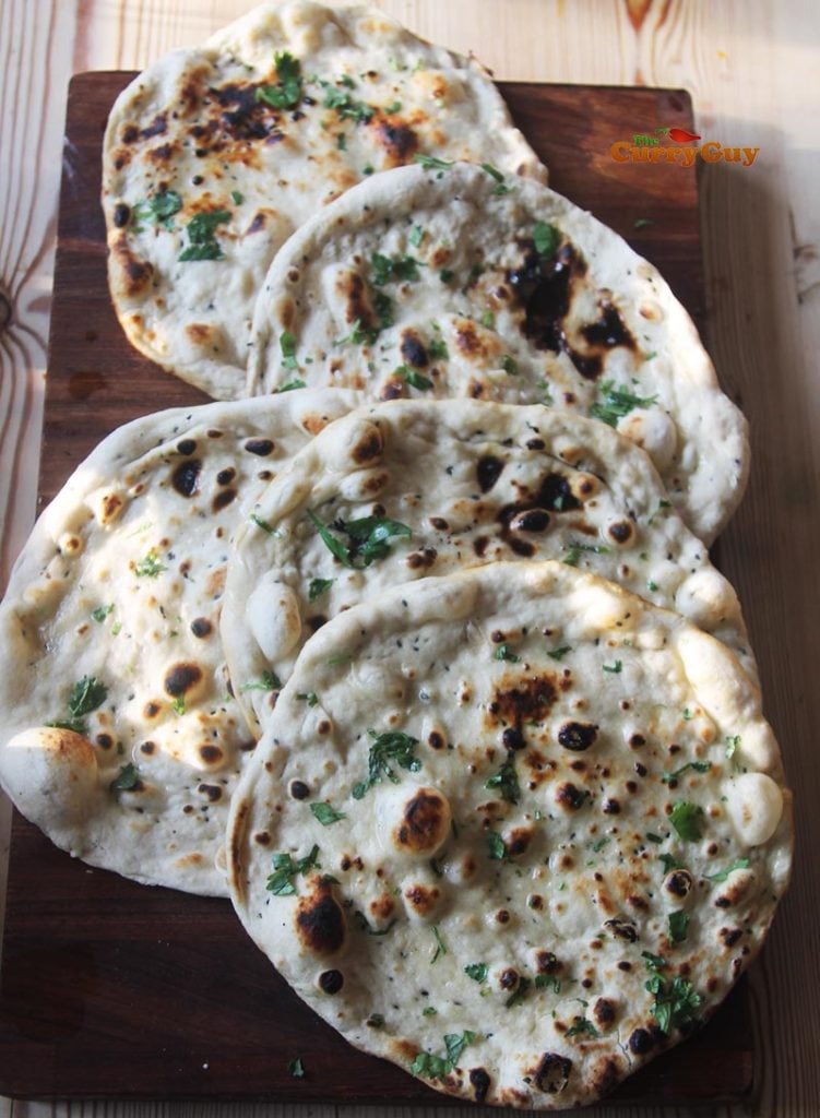 homemade naans