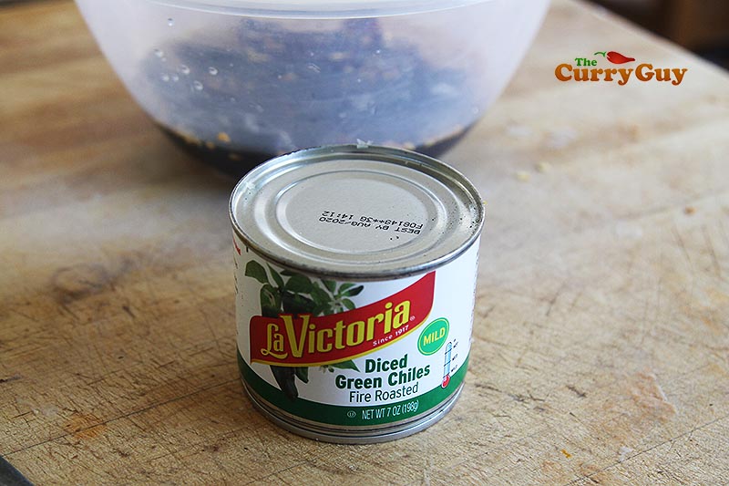 roasted green chillies