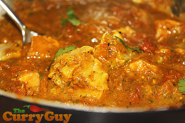 Indian Restaurant Food At Its Best - Fish Balti