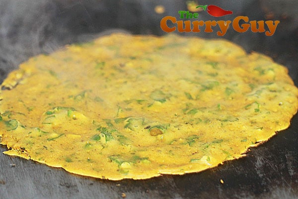 Gram Flour Breakfast Pancakes