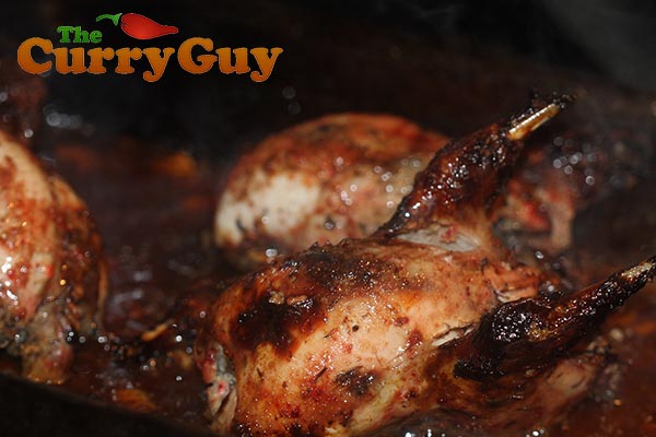 Tandoori Style Partridges
