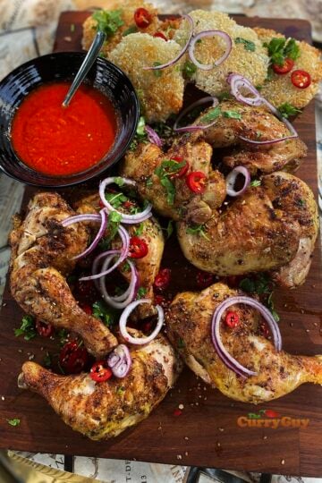Spicy grilled chicken