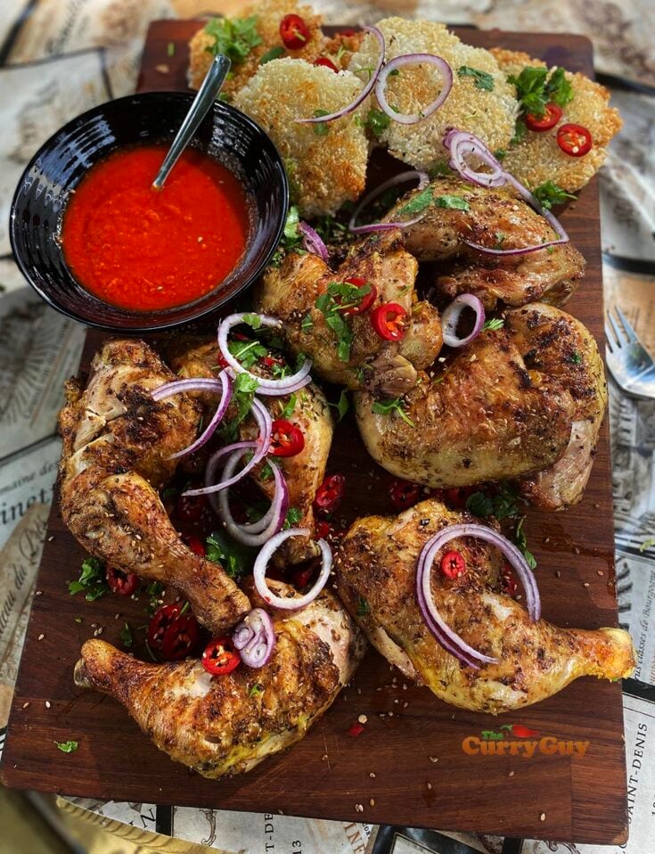 Spicy grilled chicken