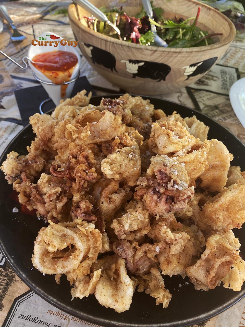 Fried squid
