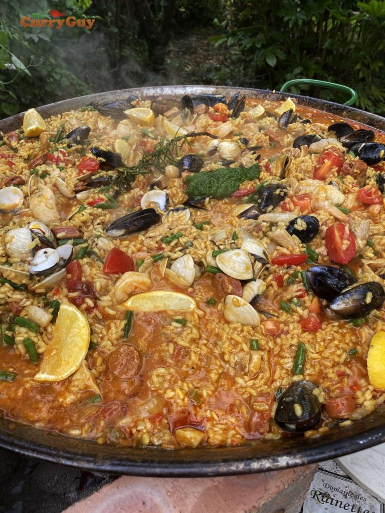 finished paella