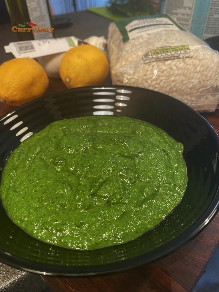 parsley and garlic sauce
