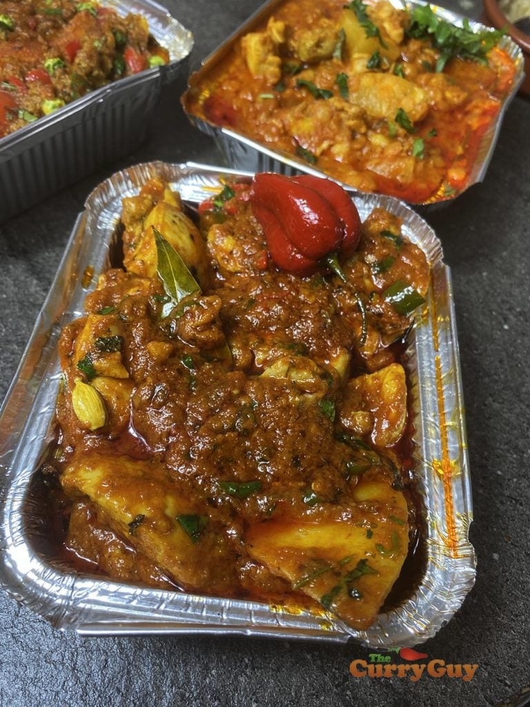 Vindaloo Curry Sauce with chicken