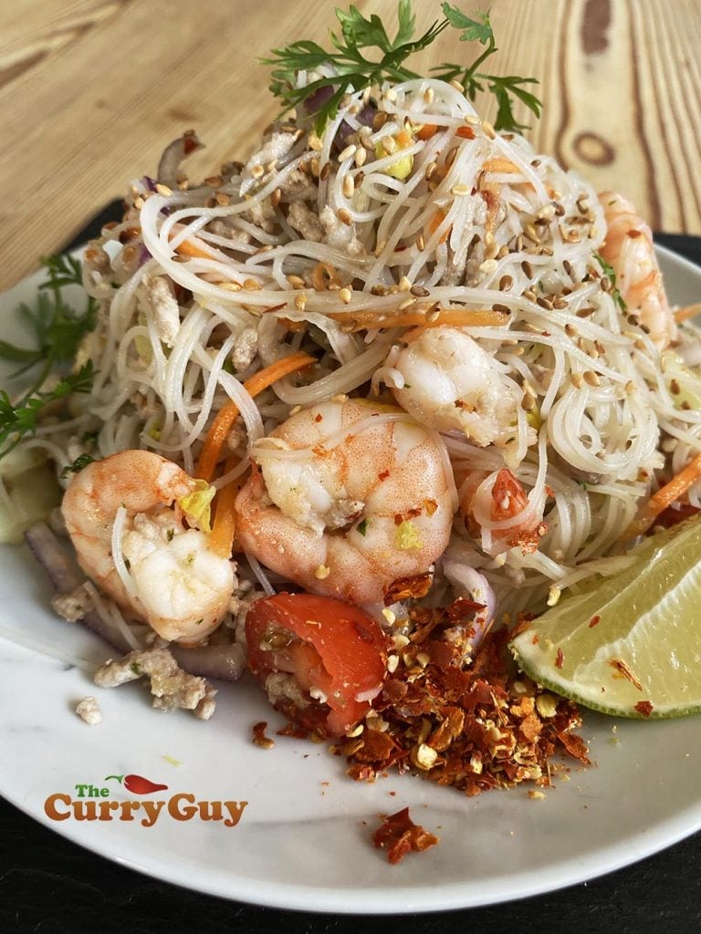 rice noodle salad