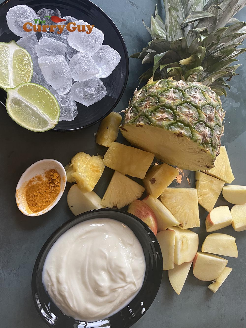 showing the ingredients