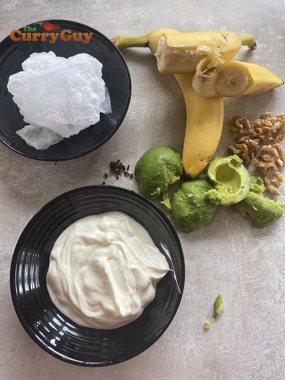 Showing the ingredients