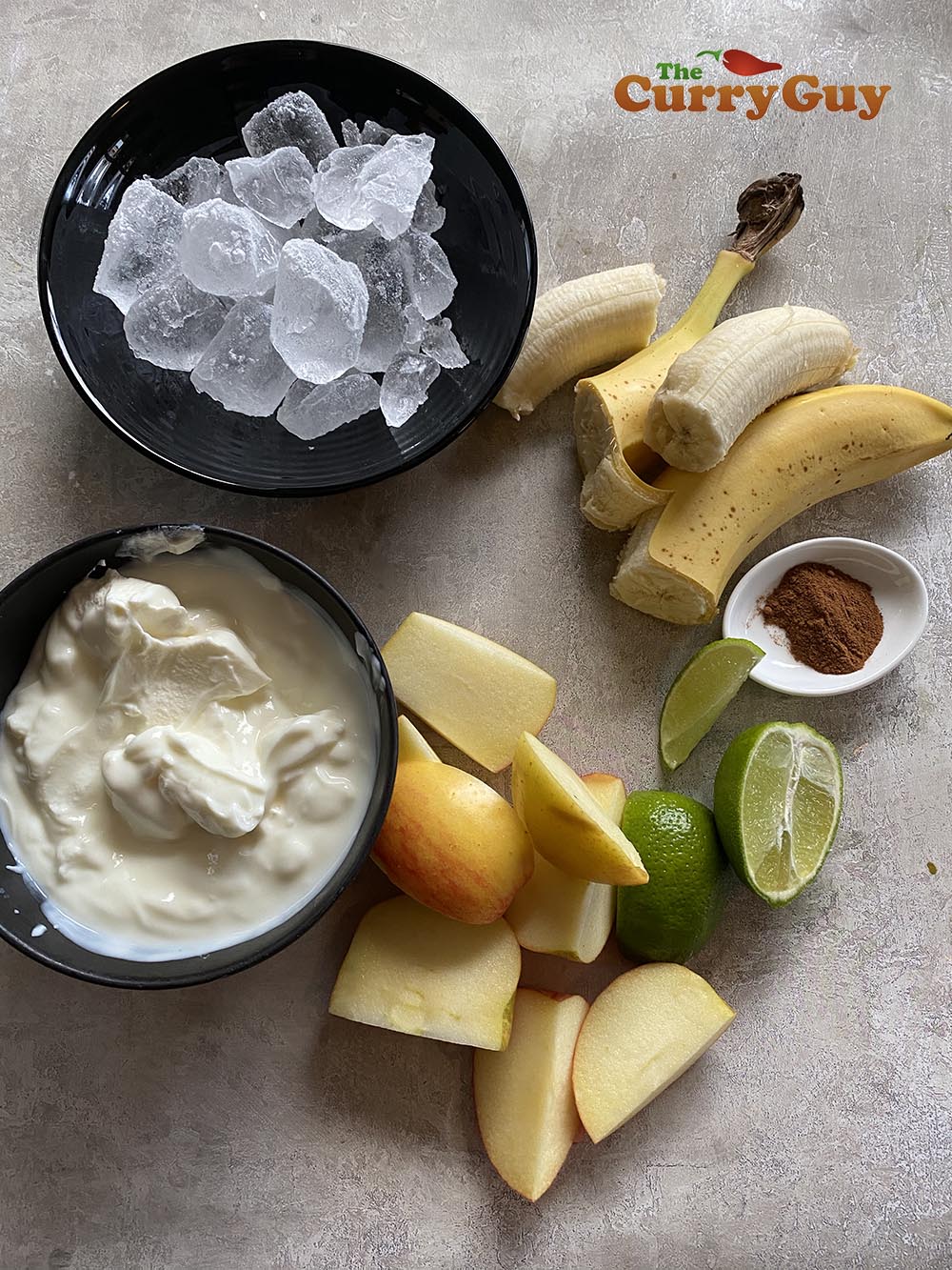 showing the ingredients