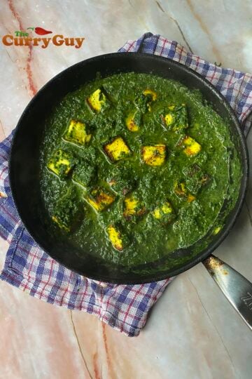Saag Paneer curry