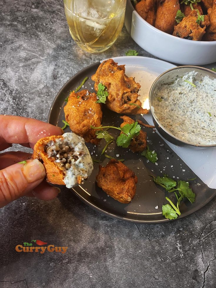 Haggis pakoras