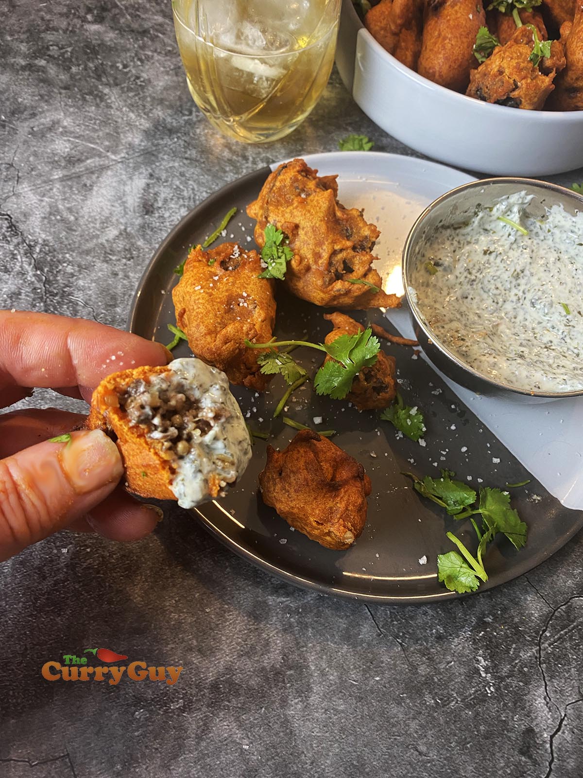 Haggis pakoras