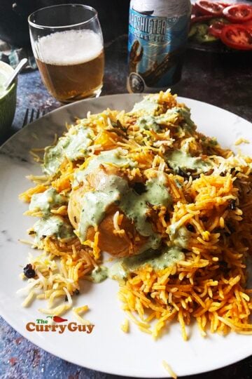 Chicken biryani