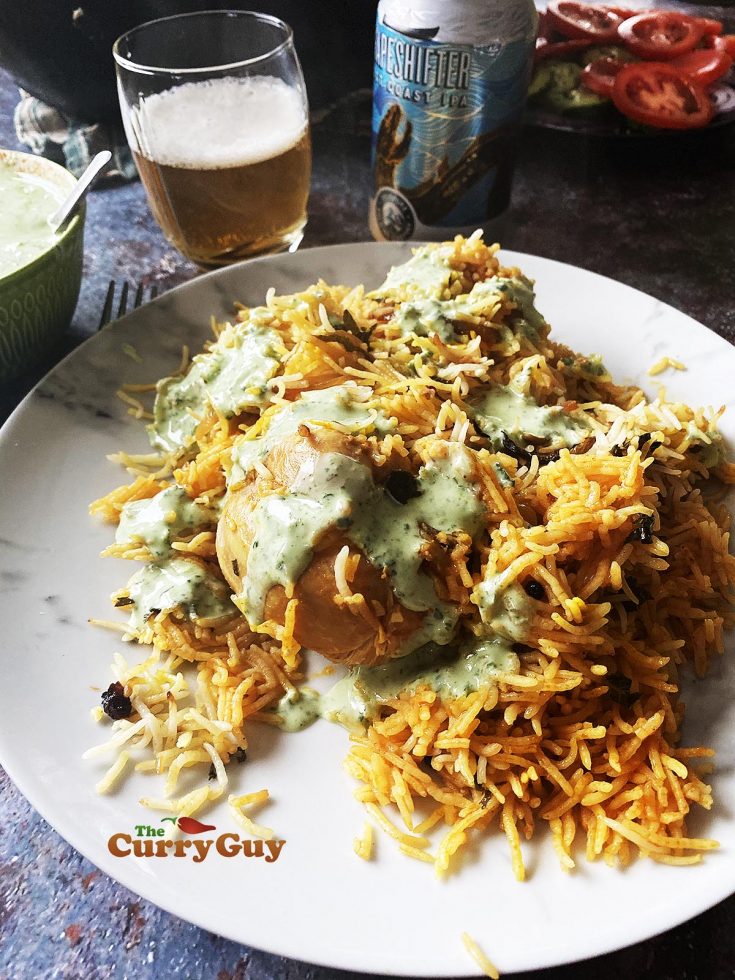 Chicken biryani