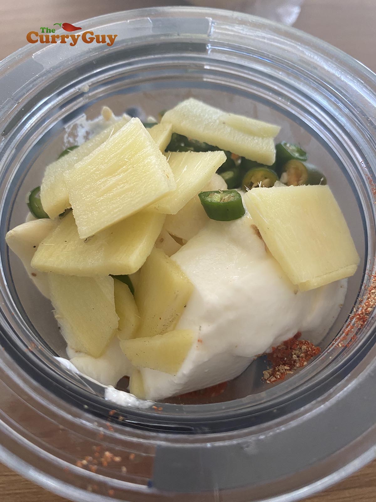 Ingredient for second marinade