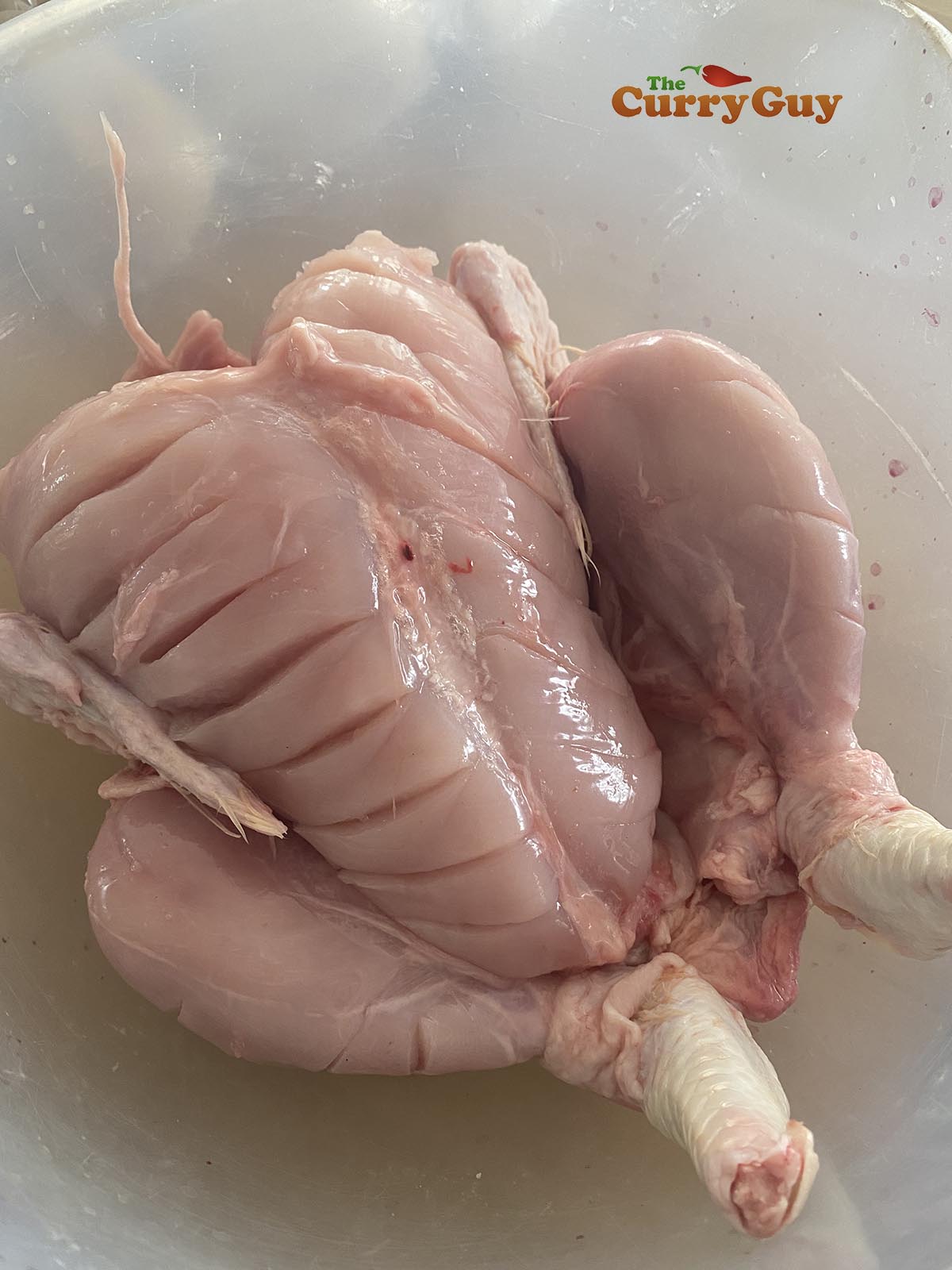 sliced chicken