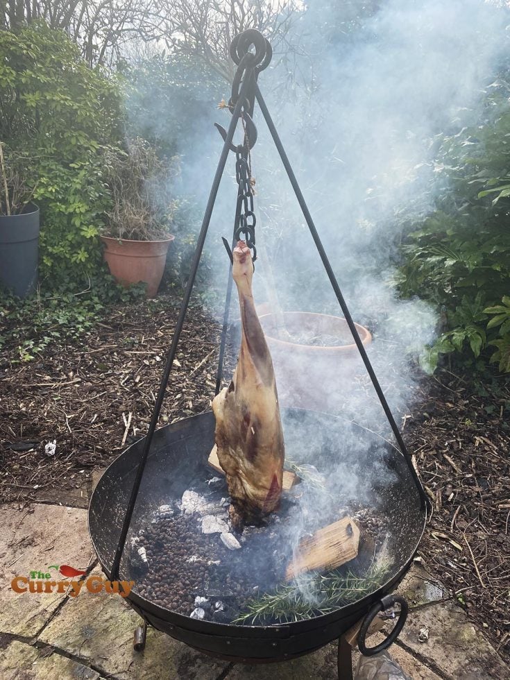 smoked leg of lamb