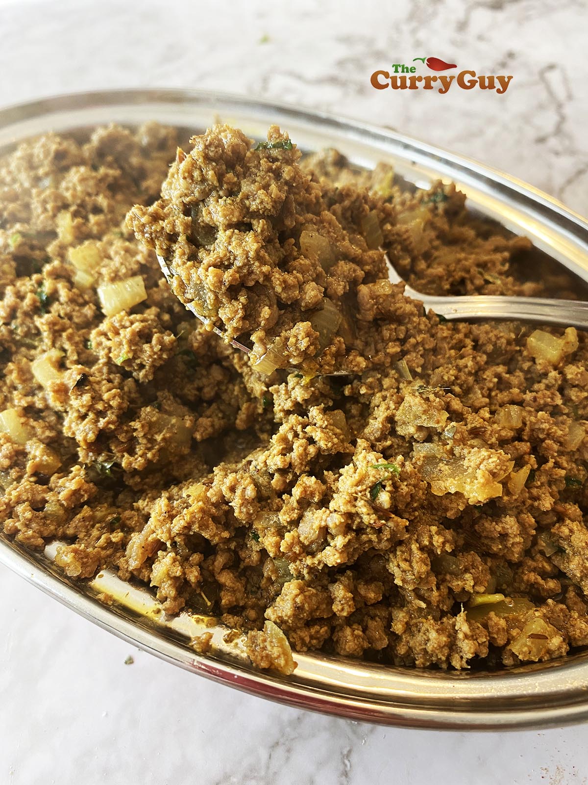 finished keema recipe 