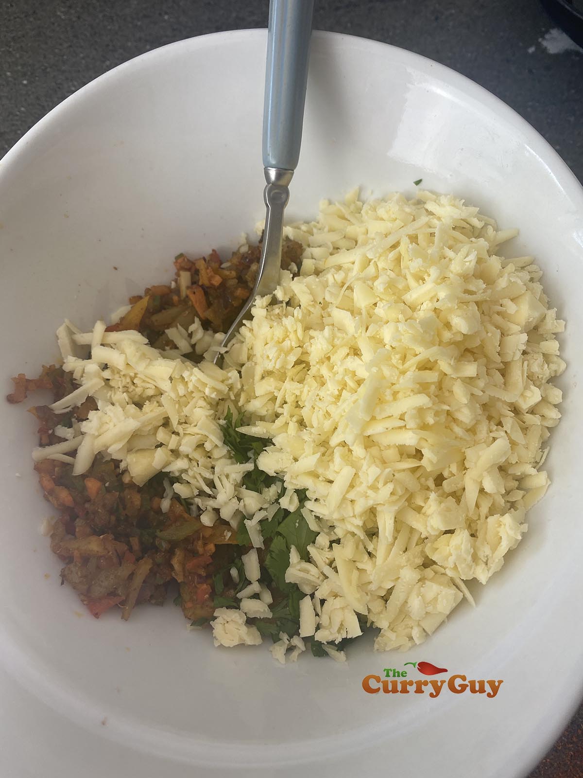 Vegetables with cheese