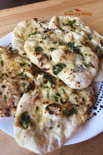 Homemade Naans