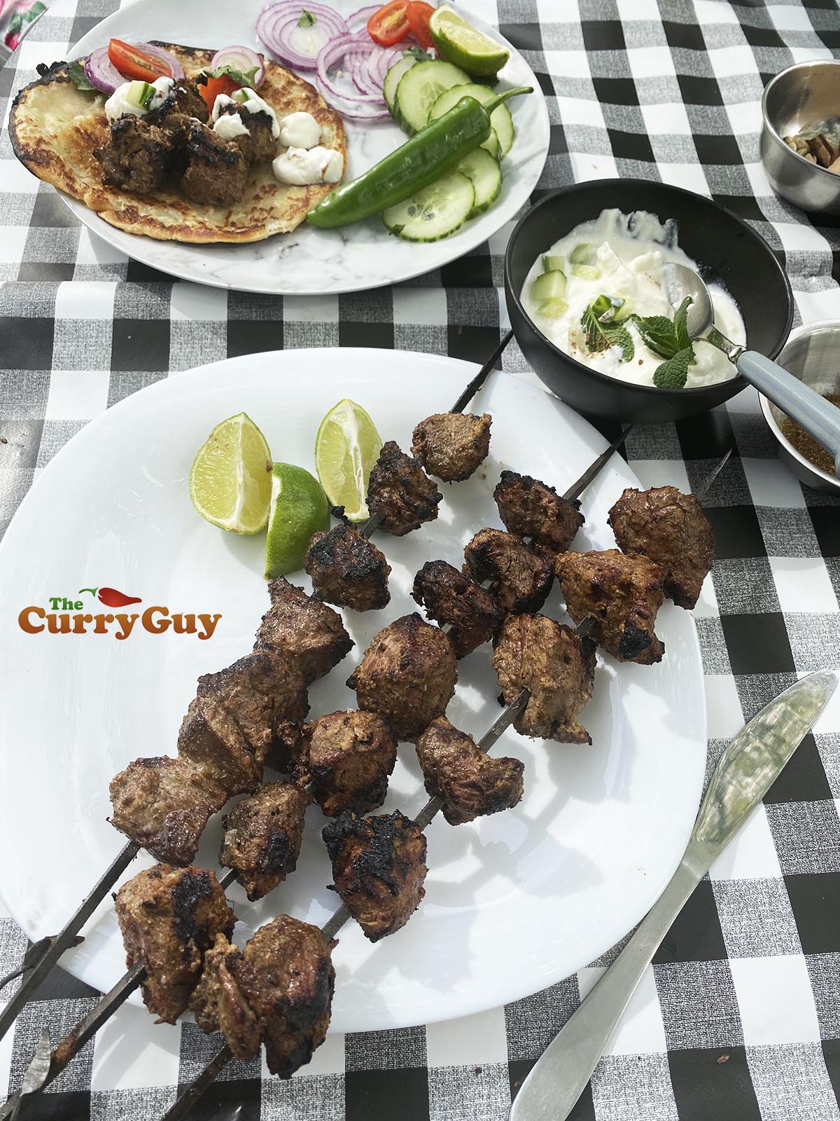 grilled lamb tikka