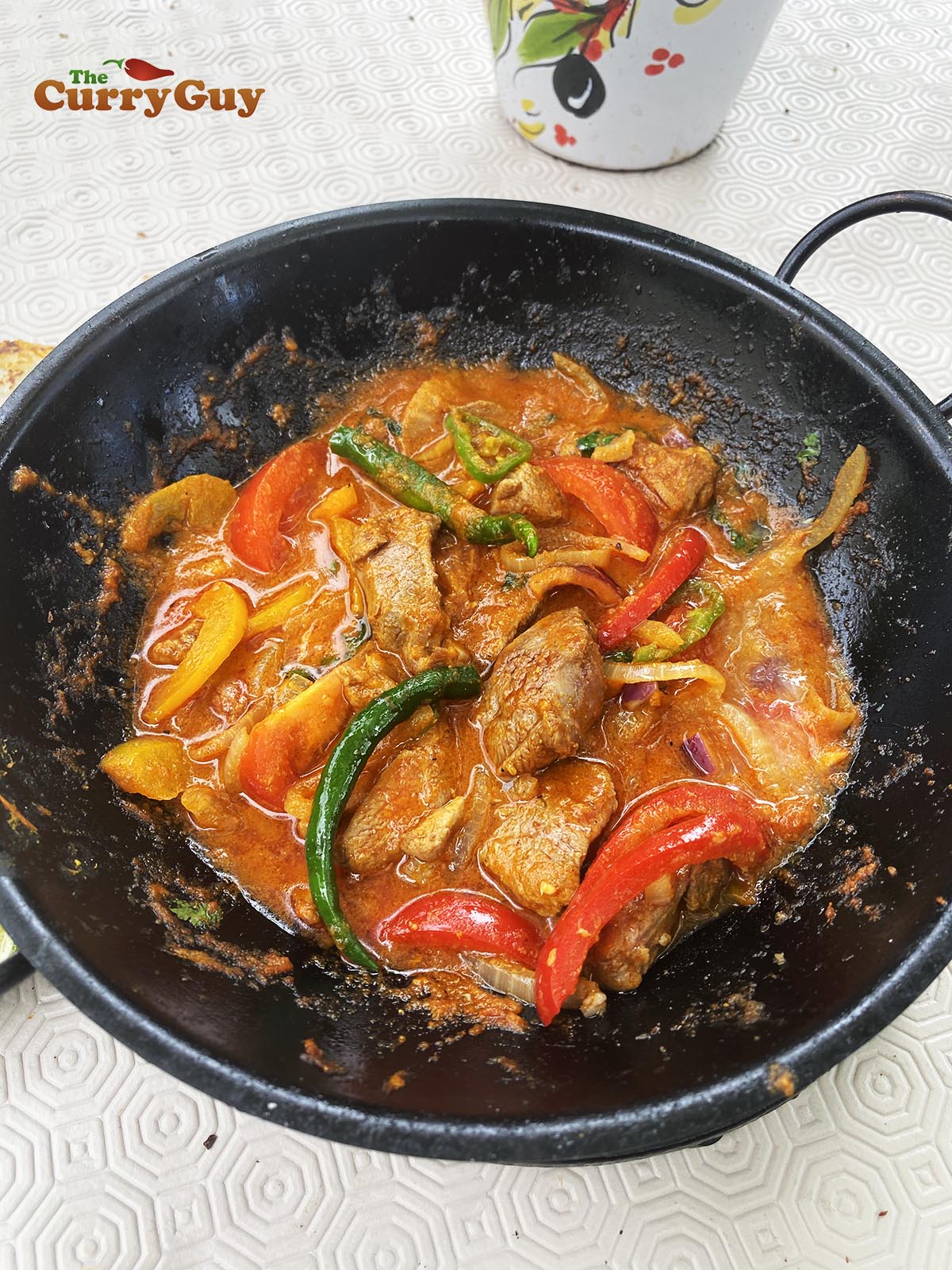 Duck balti jalfrezi