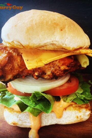 Peri Peri Chicken Burger