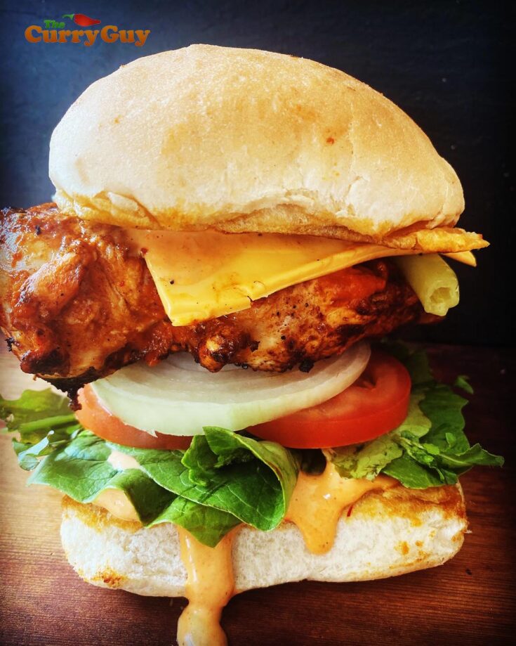 Peri Peri Chicken Burger