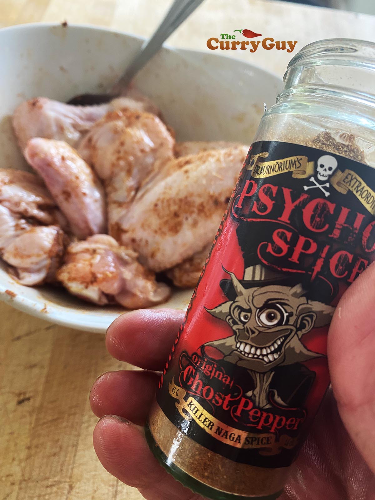 Spiced wings