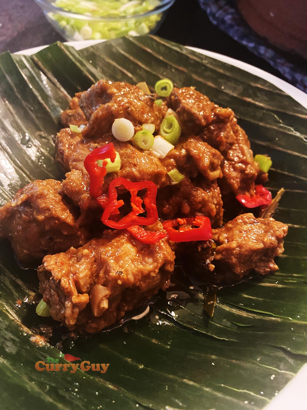Rendang with beef