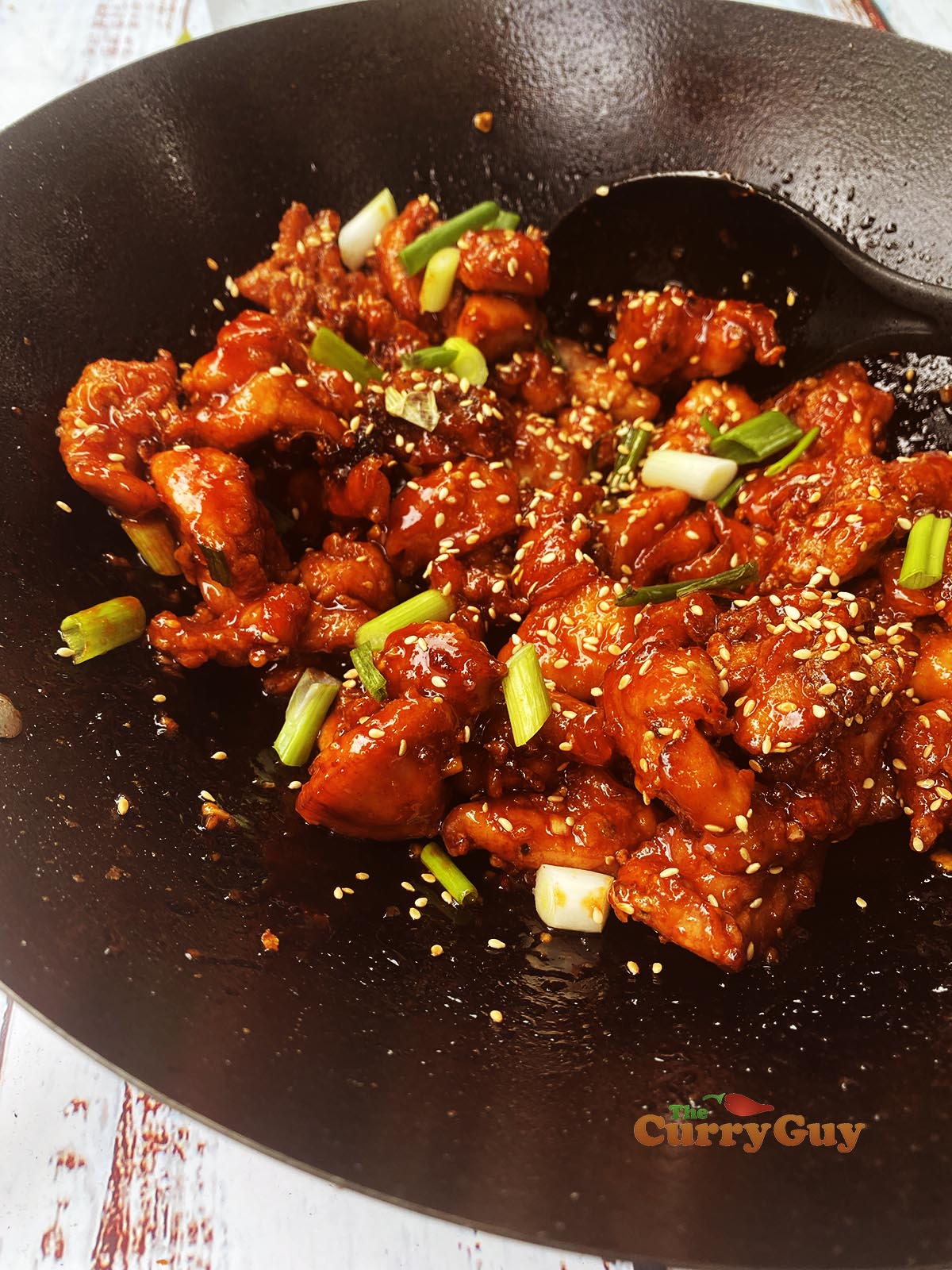 Fried chicken korean style