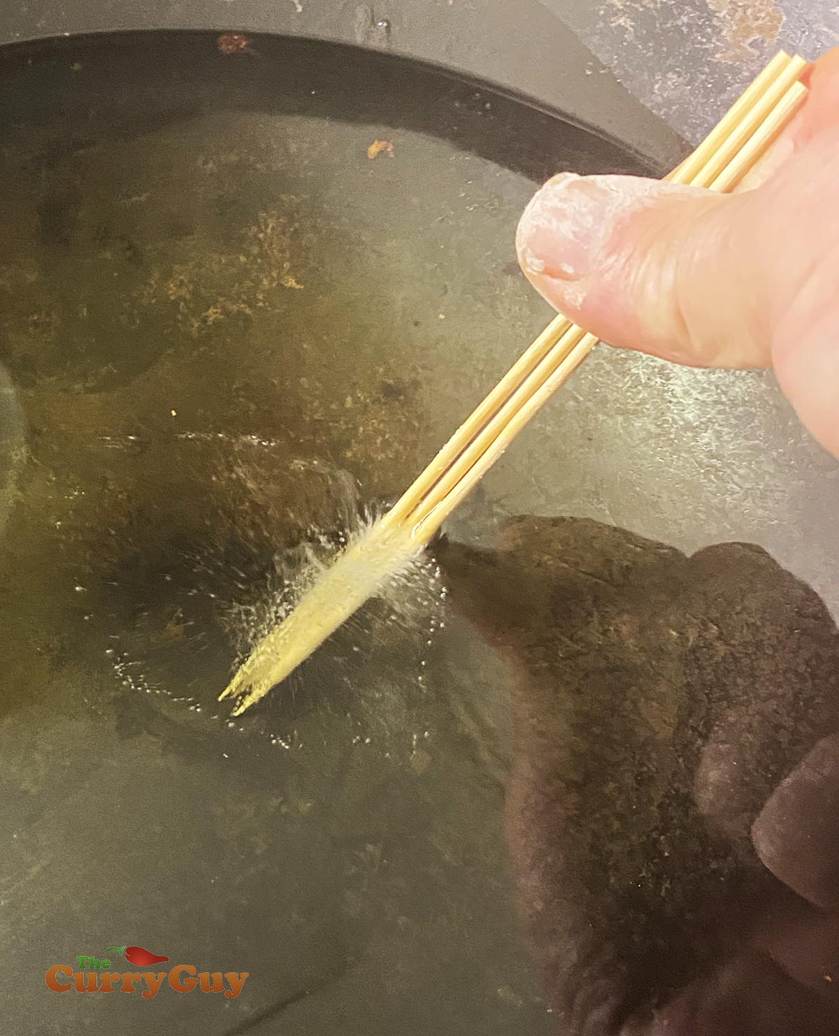 checking oil temperature