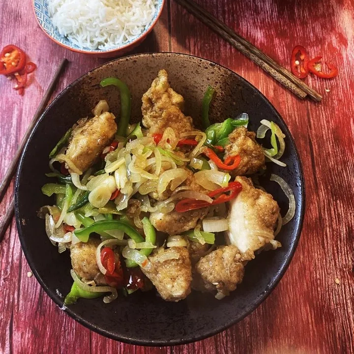 Salt and pepper chicken