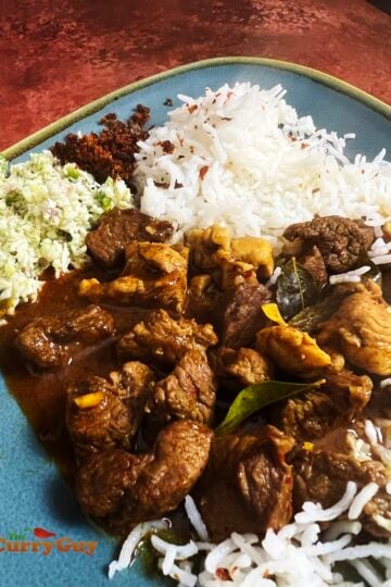 Sri Lankan meat curry