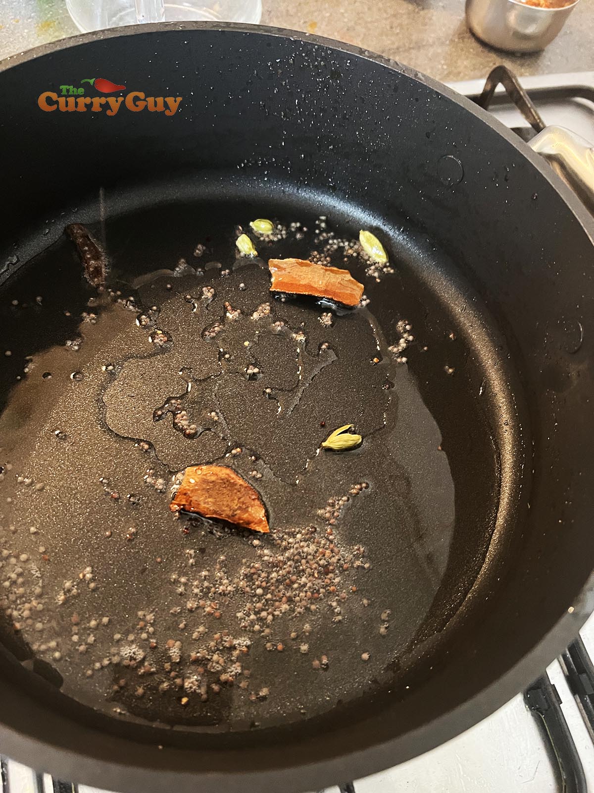 Infusing whole spices