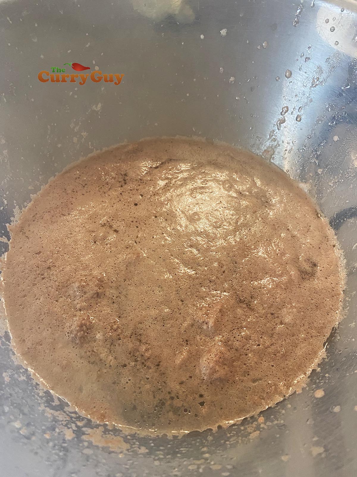 Gook from boiling beef bones