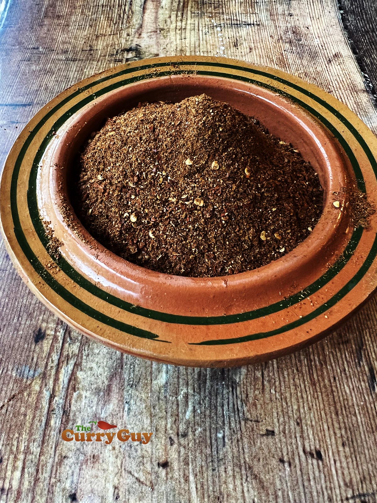 Dark roasted curry powder