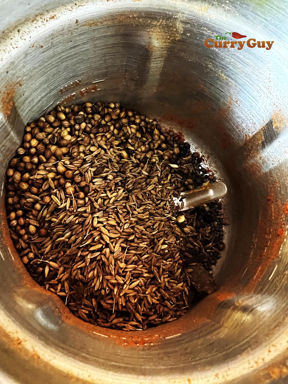 Spices ready to be ground